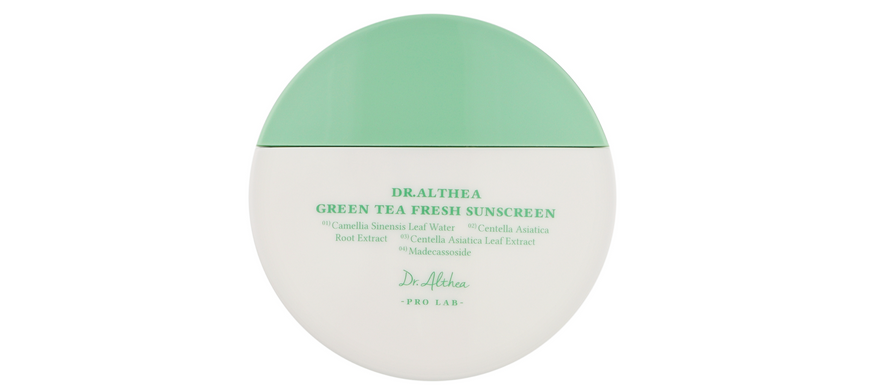 Dr.Althea Green Tea 45ml Сонцезахисний крем з екстрактом зеленого чаю ЦБ-00040863 фото