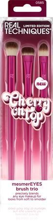 Real Techniques Cherry On Top Пензлі для макіяжу очей 3шт ЦБ-00036709 фото