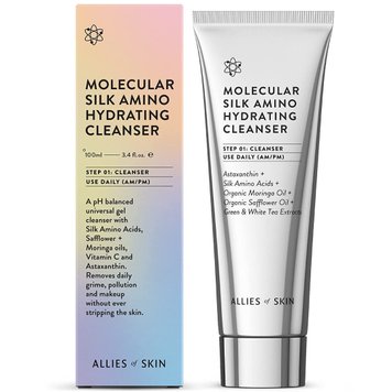 Allies of Skin Molecular Silk Amino Hydrating Cleanser 100ml Очищуючий засіб ЦБ-00031958 фото