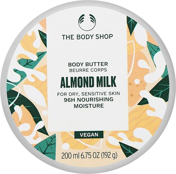 The Body Shop Almond Milk Vegan Body Butter 200 мл ЦБ-00032986 фото