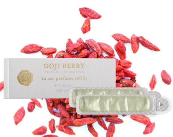 Rituals Cosmetics Goji Berry Private Collection White Car Perfume Holder +2 Refills 6 g ЦБ-00032785 фото