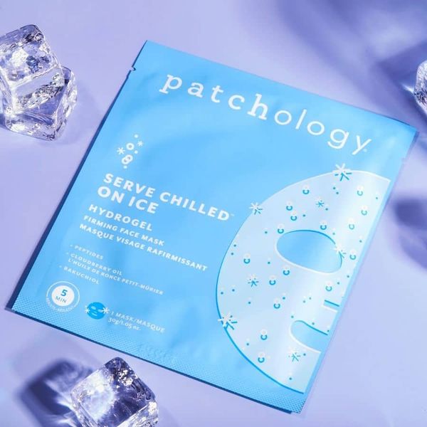 Patchology Iced Hydrogel Охолоджуюча та зміцнююча гідрогелева маска 1 шт ЦБ-00032655 фото