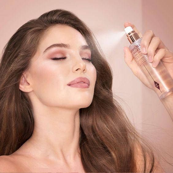 Charlotte Tilbury Airbrush Flawless Setting Spray 34ml Фіксуючий спрей для макіяжу Уцінка лопша кришечка ЦБ-00038447 фото