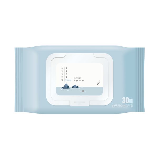 Round Lab 1025 Dokdo Cleansing Tissue 30 шт. ЦБ-00031077 фото