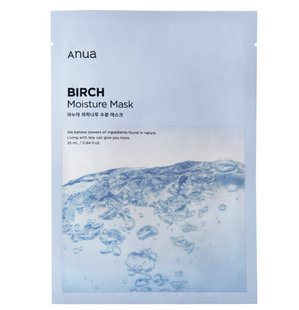 Anua Birch Moisture Mask Зволожувальна маска з березовим соком ЦБ-00032768 фото