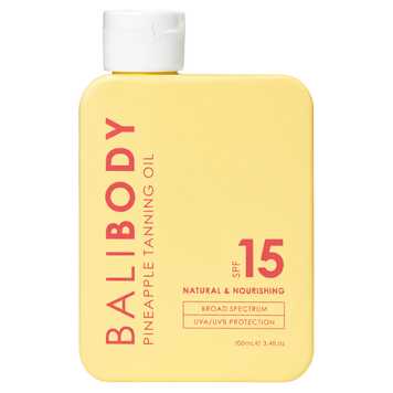 BaliBody Pineapple Tanning Oil Spf15 Олійка для засмаги з екстрактом ананаса Уцінка до 01.27 ЦБ-00041308 фото