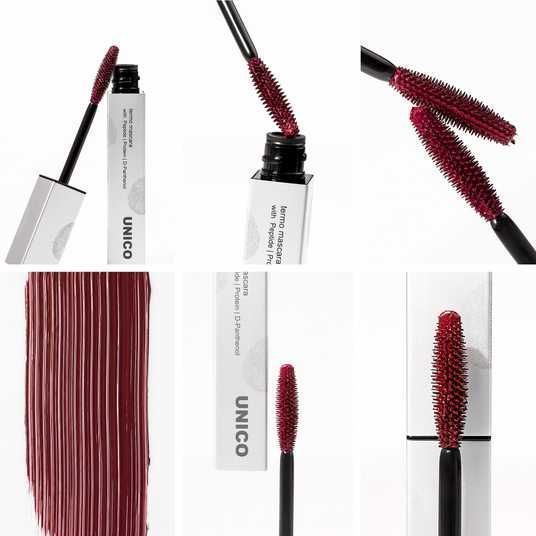 Unico Mascara Burgundy Бургунді термотуш з пептидами ЦБ-00042340 фото
