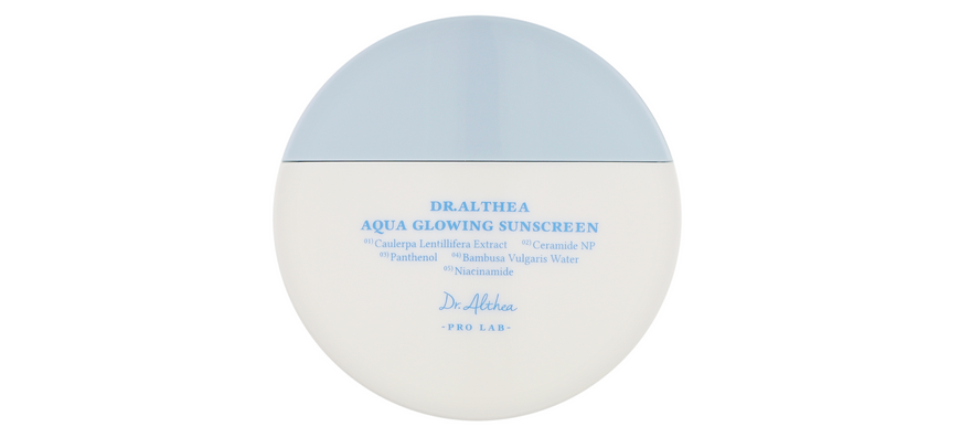 Dr.Althea Aqua Glowing 45ml Зволожувальний сонцезахисний крем ЦБ-00040871 фото