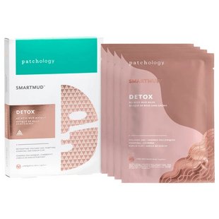 Patchology SmartMud No Mess Mud Detox Sheet Mask 4 шт ЦБ-00033039 фото