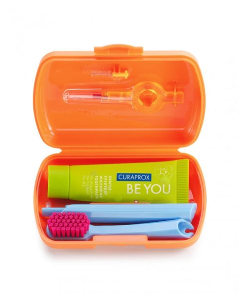 Curaprox Travel Set orange ЦБ-00031756 фото