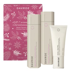 DAVROE Repair Senses Christmas Xmas Trios Pack with Chroma Clear Gloss ЦБ-00031265 фото