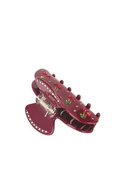 Emi Jay Sweetheart Clip in Bordeaux Cherry Pie Крабик для волосся ЦБ-00035510 фото