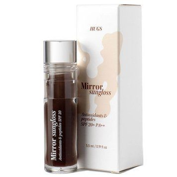 Hugs Mirror Sungloss Gold Brew Сонцезахисний блиск для губ ЦБ-00036892 фото