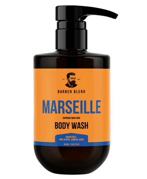Barber Blend Marseille 500ml Парфумований гель для душу для чоловіків і мочалка ЦБ-00038709 фото