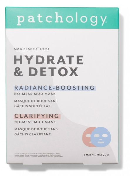 Patchology Smartmud Duo Hydrate + Detox Дуо масок детокс ЦБ-00032666 фото