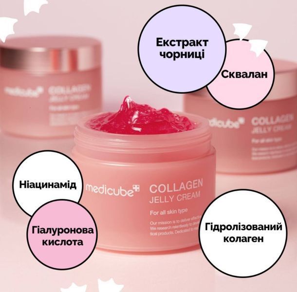 Medicube Collagen Jelly 50ml Зволожувальний гель-желе з колагеном ЦБ-00035760 фото