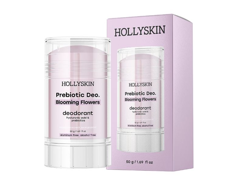 Hollyskin Prebiotic Deo Blooming Flowers 50g Дезодорант ЦБ-00033249 фото