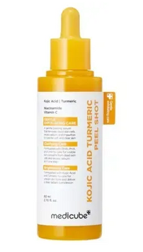 Medicube Kojic Acid Turmeric Peel Shot 80ml Освітлювальний пілінг для шкіри обличчя ЦБ-00042339 фото