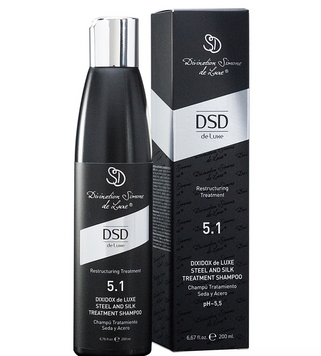 DSD de Luxe 5,1 Dixidox Steel and SilkTreatment Shampoo200ml Відновлюючий шампунь Сталь і шовк Діксідокс Де Люкс ЦБ-00038166 фото