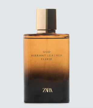 Zara Oud Vibrant Leather Elixir 100ml Парфуми чоловічі ЦБ-00038898 фото