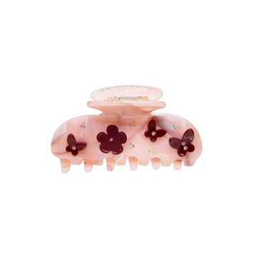 Emi Jay Sweetheart Clip in Bordeaux Chantilly Angel Food Крабик для волосся ЦБ-00035509 фото