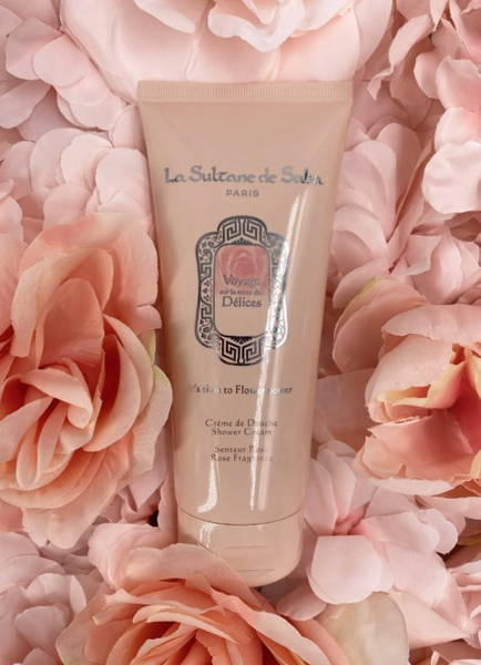 Sultane Voyage Delices Rose Fragrance 200ml Гель для душу Троянда Уцінка до 11.26 ЦБ-00040259 фото