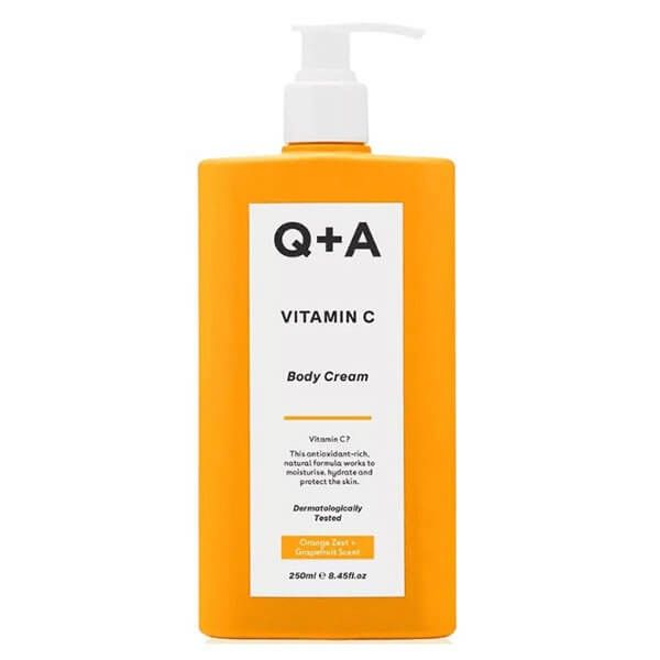 Q+A Vitamin C Body Crem 250ml Крем для тіла з вітаміном С ЦБ-00031606 фото