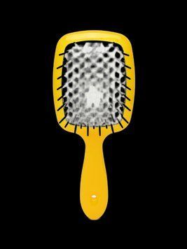 Janeke Superbrush Жовта з білим ЦБ-00029045 фото