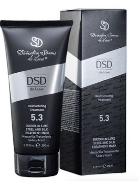 DSD de Luxe 5,3 Dixidox Steel and Silk Treatment Mask 200ml Відновлююча маска для волосся Сталь і шовк Діксідокс Де Люкс ЦБ-00038171 фото