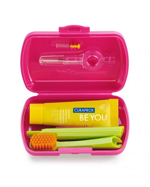 Curaprox Travel Set magenta ЦБ-00032239 фото