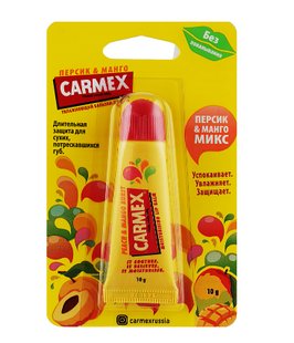 Carmex NEW бальзам для губ "Персик і манго" ЦБ-00024155 фото