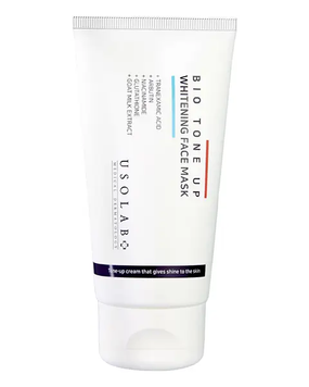 Usolab Bio Tone Up Whitening Face Mask 50ml Освітлююча маска ЦБ-00033839 фото