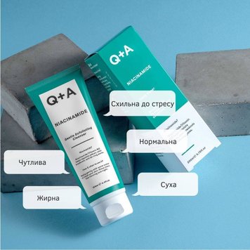 Q+A Niacinamide Gentle Exfoliating Cleanser 125 ml ЦБ-00020976 фото