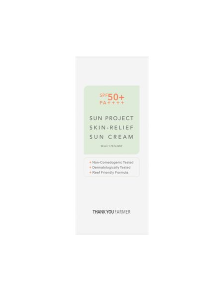 Thank You Farmer Sun Project Skin Relief Sun Cream 50 ml ЦБ-00029752 фото