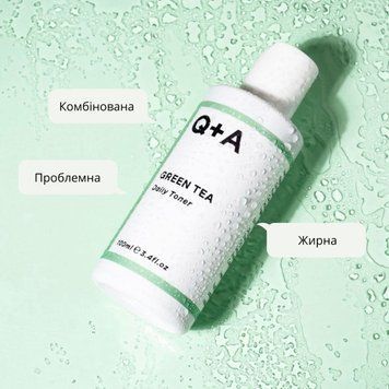 Q+A Green Tea Daily Toner 100 ml ЦБ-00020981 фото