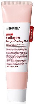 Medi Peel Red Lacto Collagen Konjac Peeling 95ml Пілінг гель для обличчя ЦБ-00034081 фото