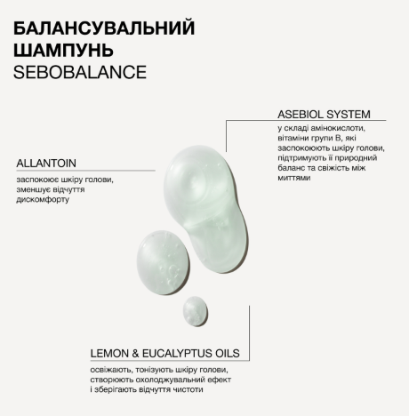 Triology Sebobalance 500ml Балансувальний шампунь ЦБ-00042432 фото