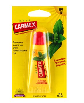 Carmex Бальзам для губ "М'ята" у тюбі ЦБ-00024156 фото