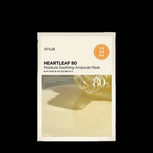 ANUA Heartleaf 80 Moisture Soothing Ampoule Mask ЦБ-00032604 фото