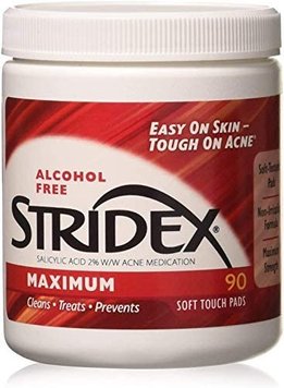 Stridex Single-Step Acne Control Maximum Alcohol Free 90 ЦБ-00017037 фото