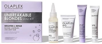 Olaplex Unbeakable Blondes Mini Kit (elixir/40ml + elixir/30ml + shm/20ml + mask/20ml) ЦБ-00030198 фото