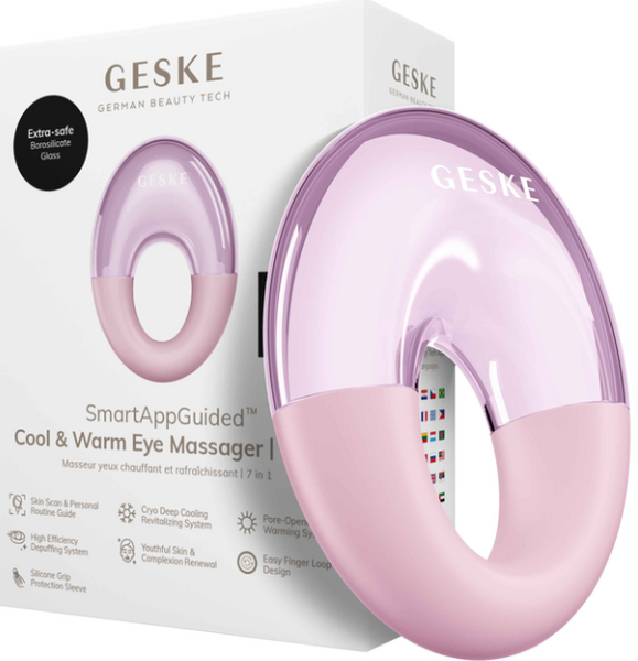 Geske Cool Warm Eye Massager 7 в 1 Масажер для очей Рожевий ЦБ-00033997 фото