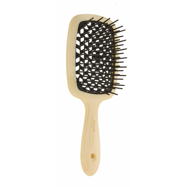Janeke superbrush Щітка Пастельно жовта з чорним ЦБ-00036758 фото