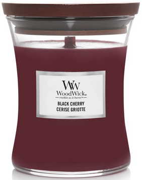 Woodwick Medium Black Cherry 275г Свічка ЦБ-00037804 фото