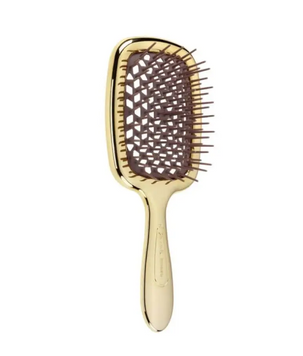 Janeke superbrush smail Щітка золота з коричневим ЦБ-00033339 фото