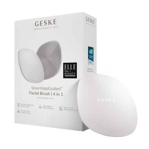 Geske Facial Brush 4 in 1 Щітка для обличчя 4 в 1 Пудровий ЦБ-00036409 фото
