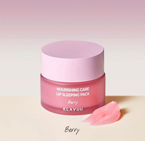 KLAVUU Nourishing Care Lip Sleeping Pack Berry 20 g ЦБ-00030050 фото