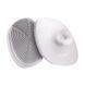 Geske Facial Brush 4 in 1 Щітка для обличчя 4 в 1 з тримачем Пудровий ЦБ-00036410 фото 3