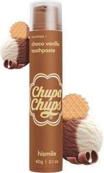 Hismile Chupa Chups Choco Vanilla 60g Зубна паста шоколад-ваніль ЦБ-00040361 фото