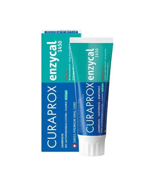 Curaprox Enzycal Зубна паста з ензимами 1450 75ml ЦБ-00034498 фото